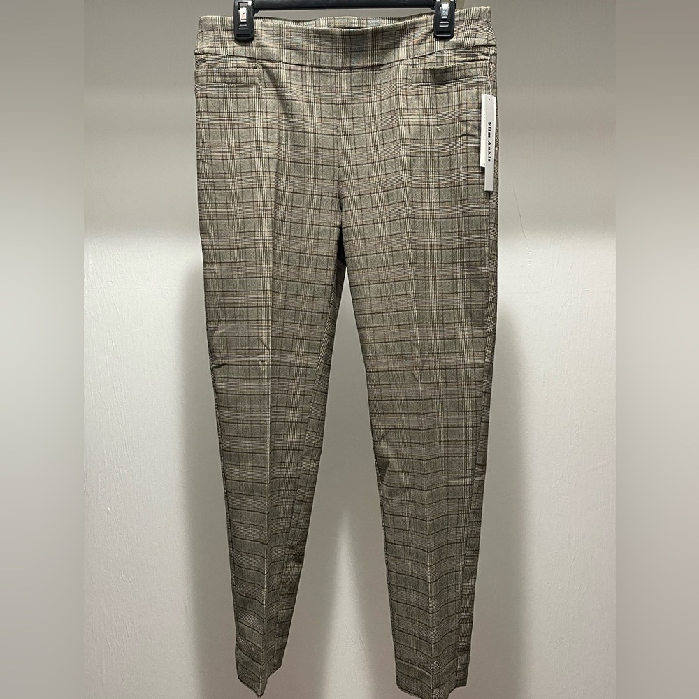 Zac & Rachel Women’s Slim Ankle Plaid Trousers